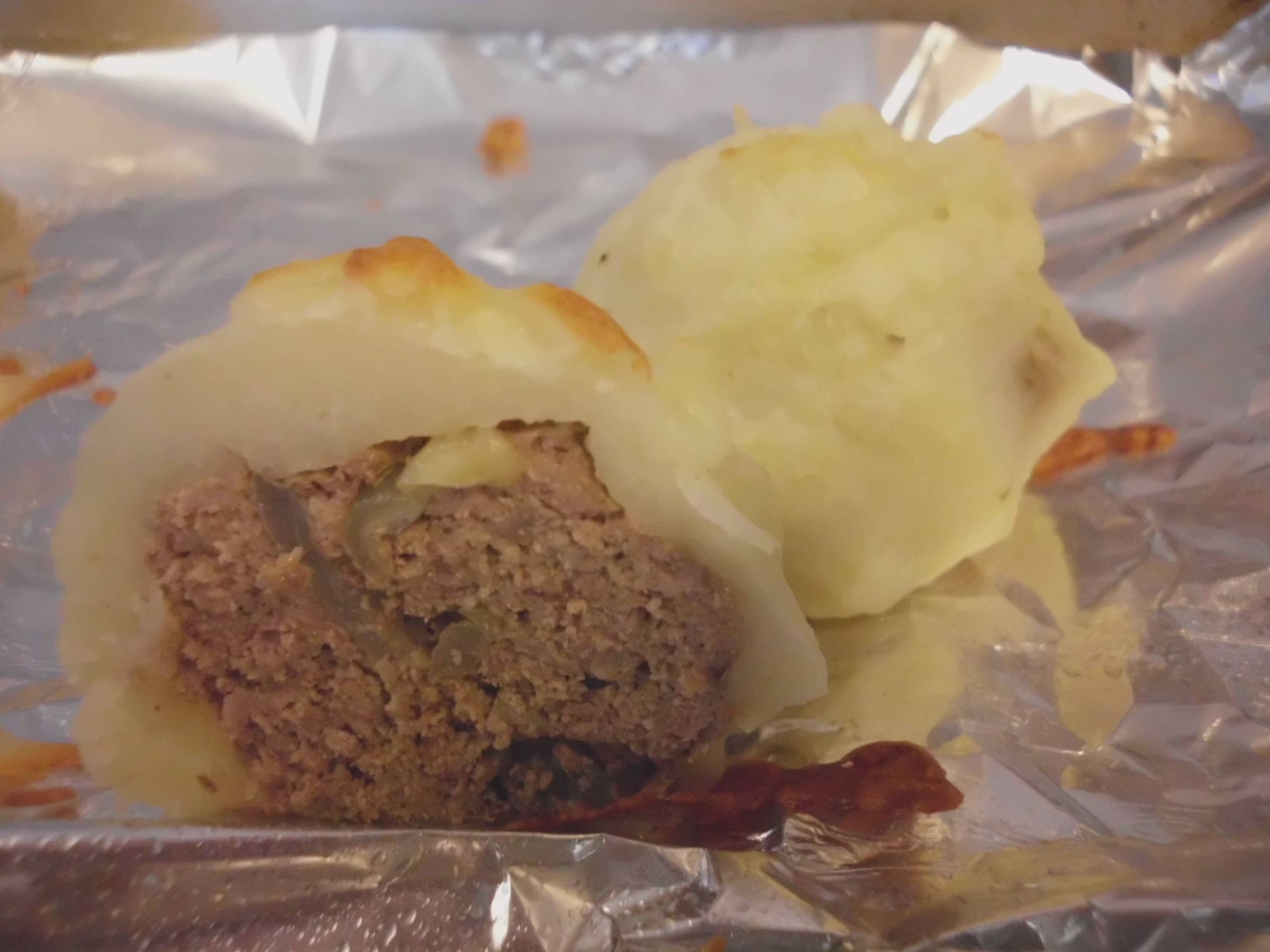Meatball Potato Puffs