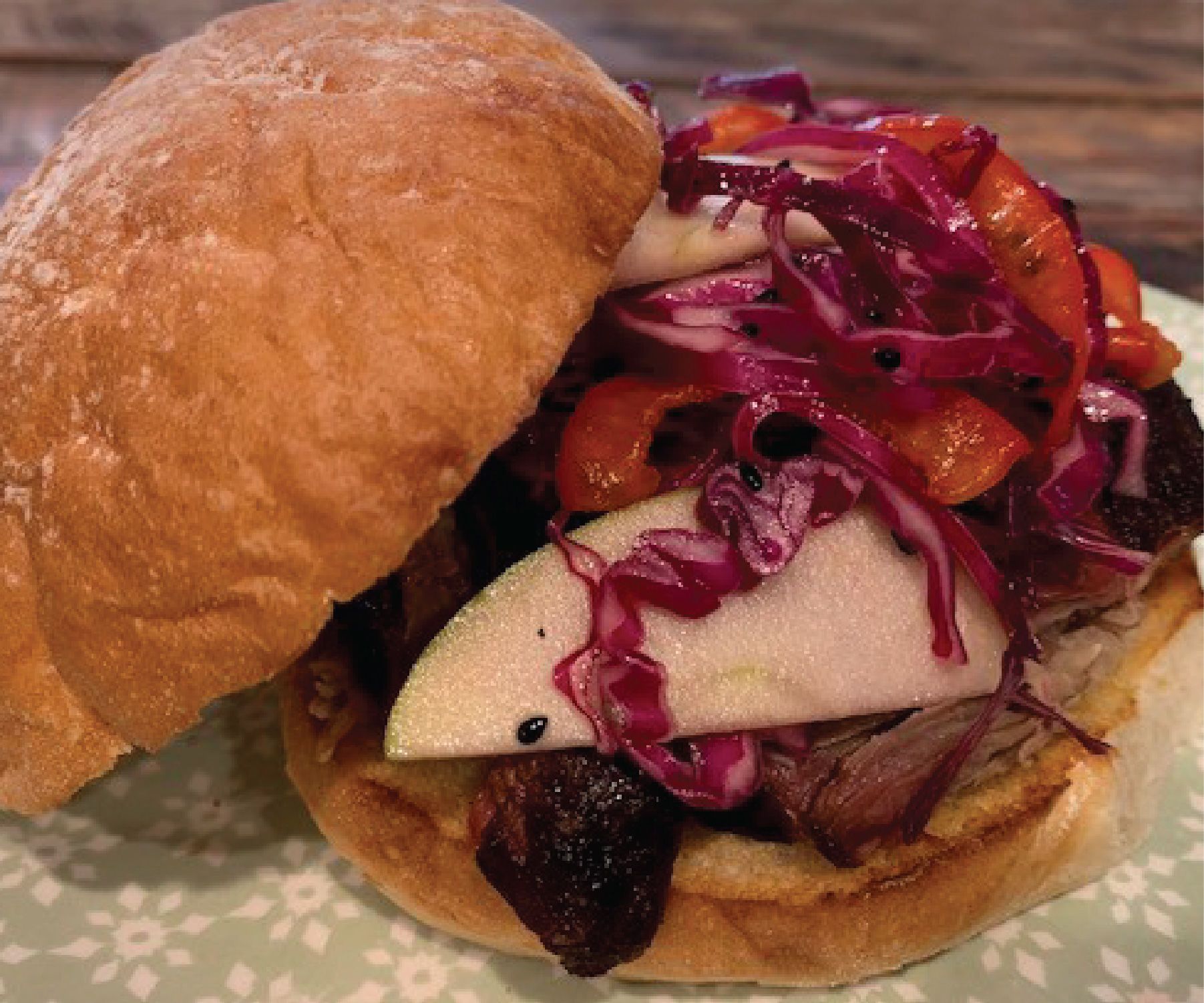 Beginners - Smoked Pork & Bourbon Apple Slaw