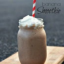 nutella and banana smoothie