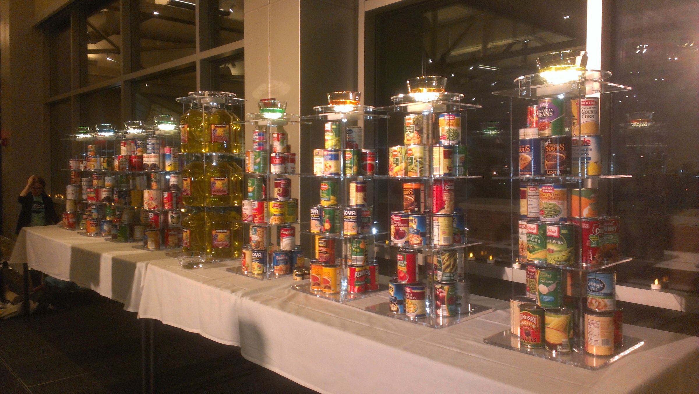 12 Foot Long Menorah for Community Event