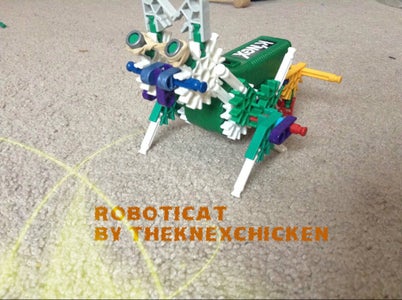 K'NEX Walkerbot: Roboticat (Robotic Cat) Instructions