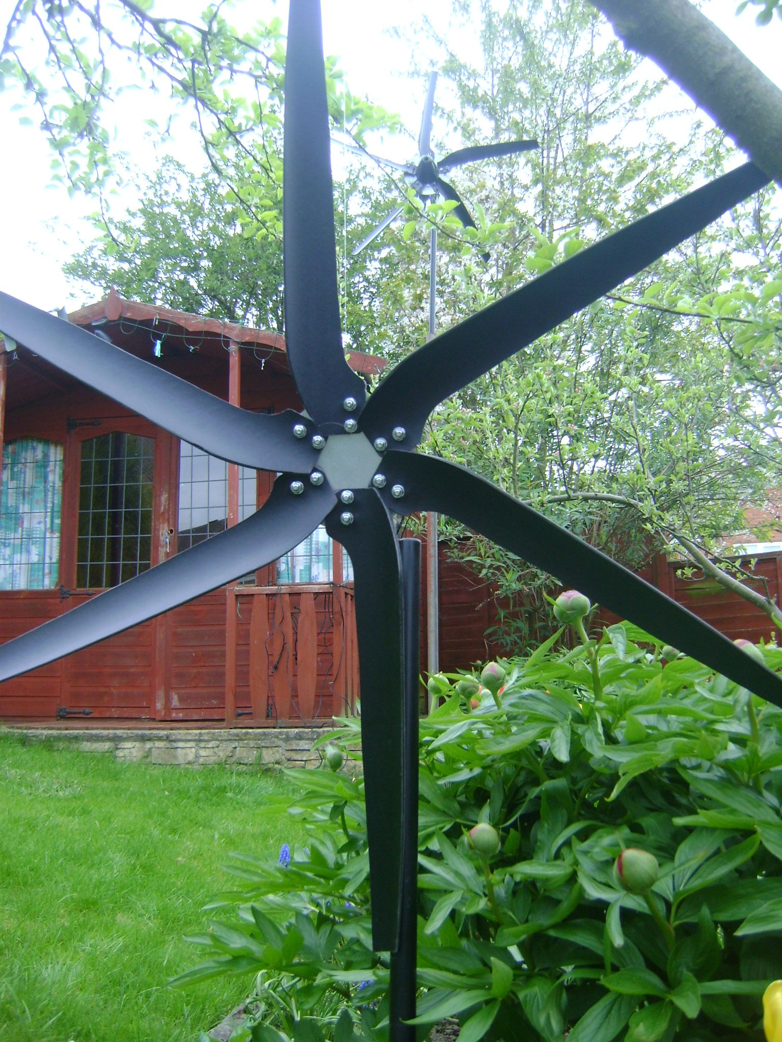 HOMEMADE WIND TURBINE ROTOR BLADES