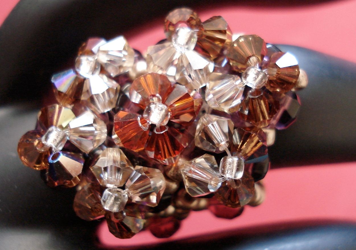 Exotic Crystal Ring