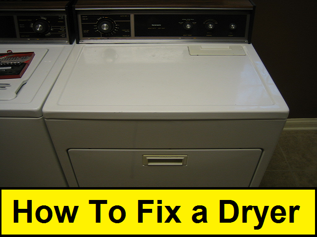 How to Fix a Dryer