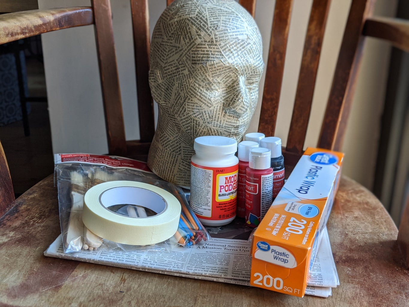 Paper Mache Mask : 11 Steps (with Pictures) - Instructables