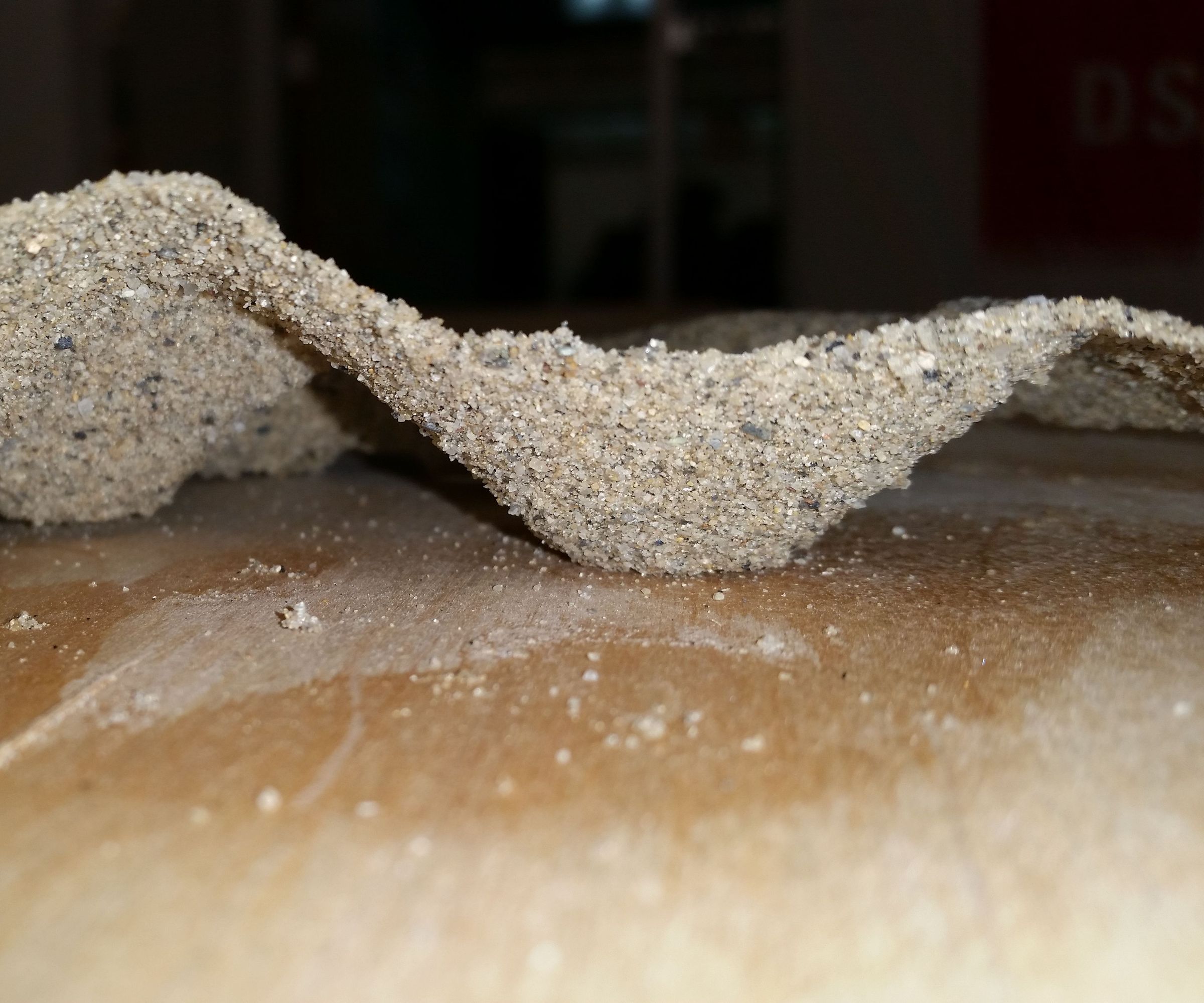 Solidifying Sand