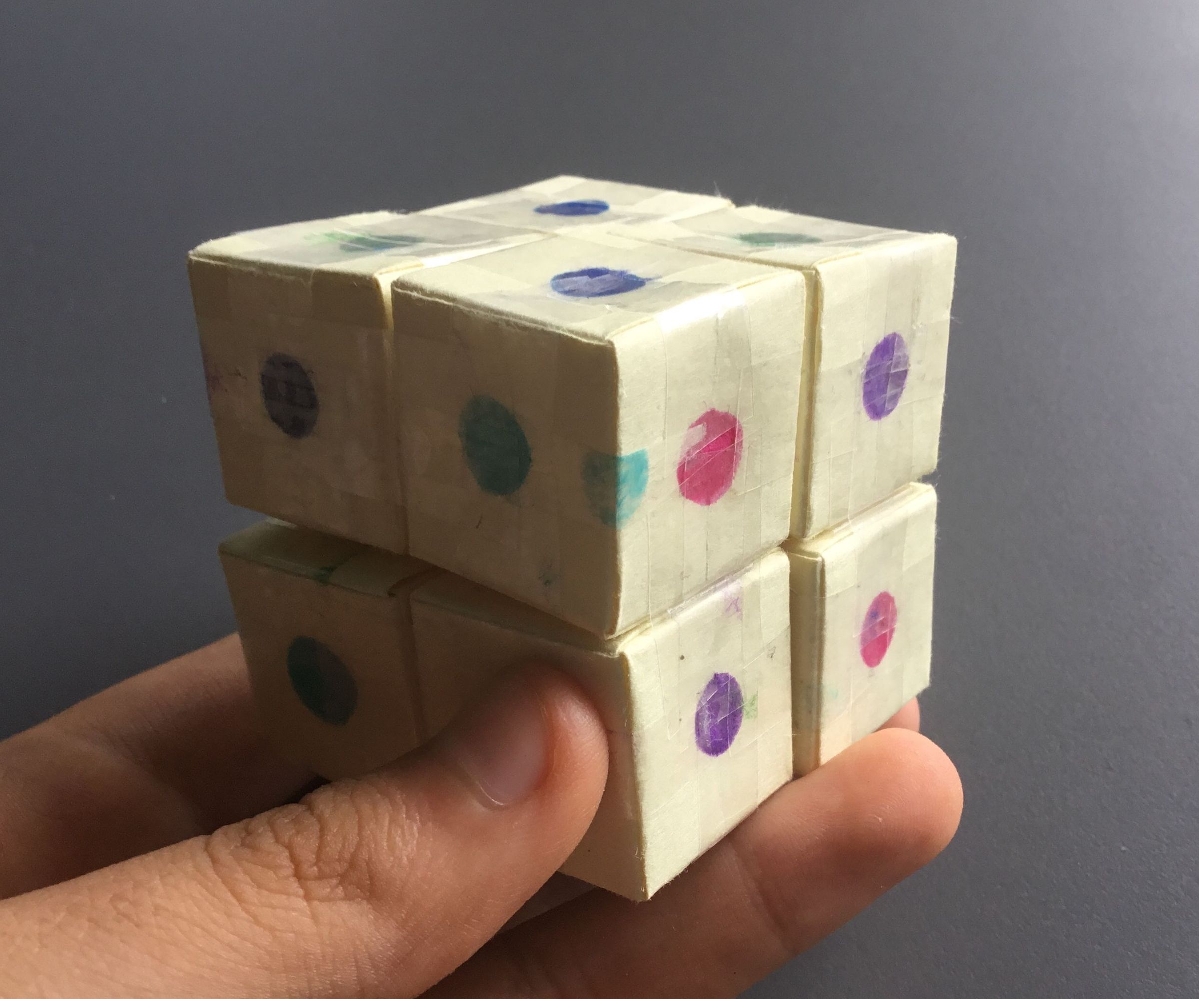 The INFINITY Cube Out of Paper