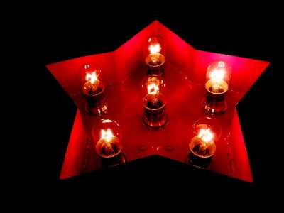The Retro Circus Christmas Star