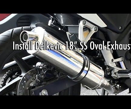 Motorcycle Slip-on Exhaust Installation