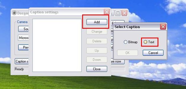 Caption Settings
