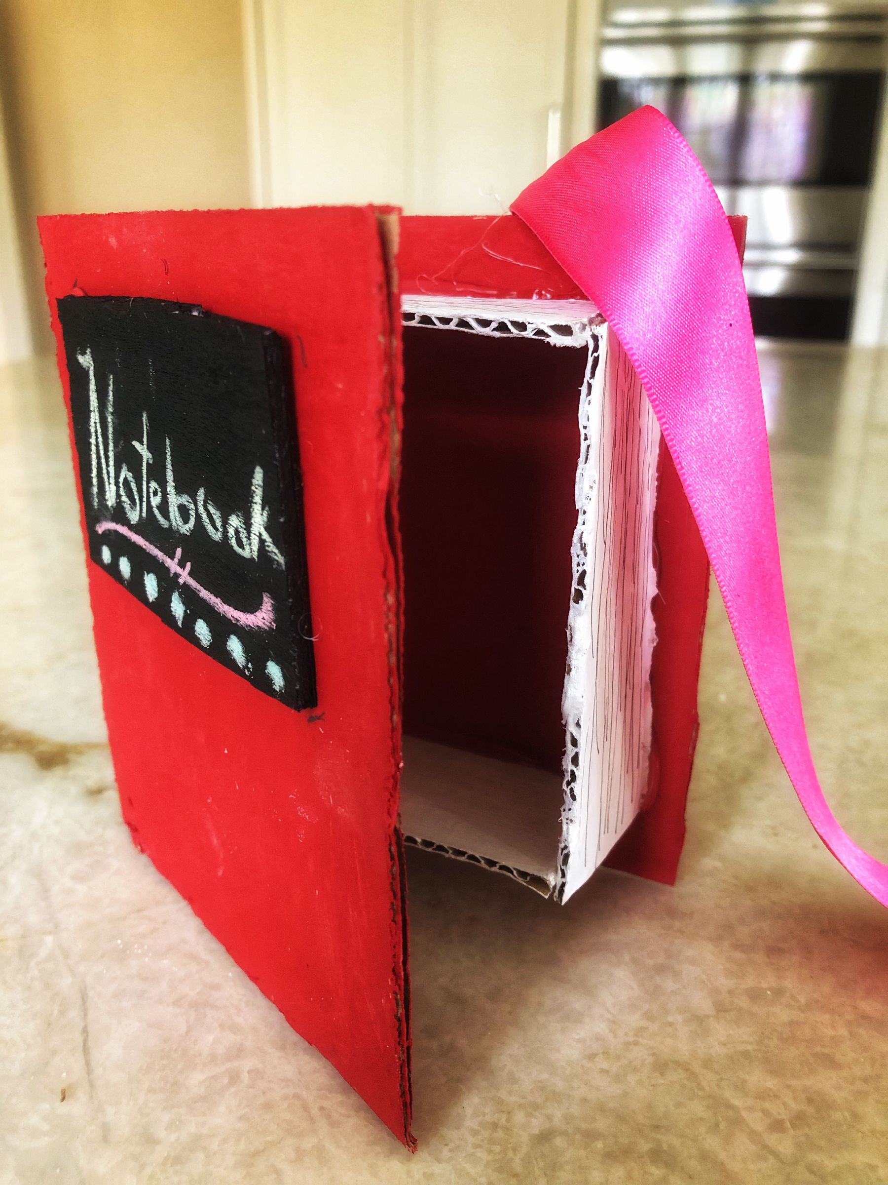 Cardboard Book With a Secret Compartment 8 Steps Instructables