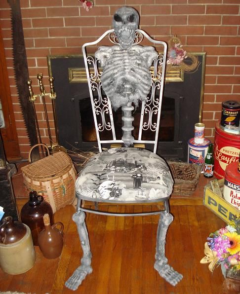 Screamin Skelly Chair