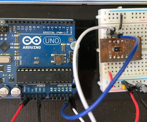 I2C Talking to a Temperature Sensor - EMC1182