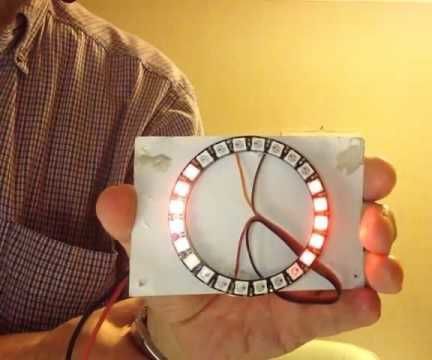 Glowy Disco Badge
