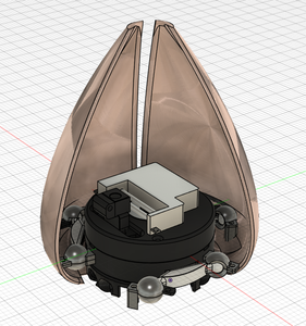Mechanical Light Sensing Trillium Flower S.A.D to Glad