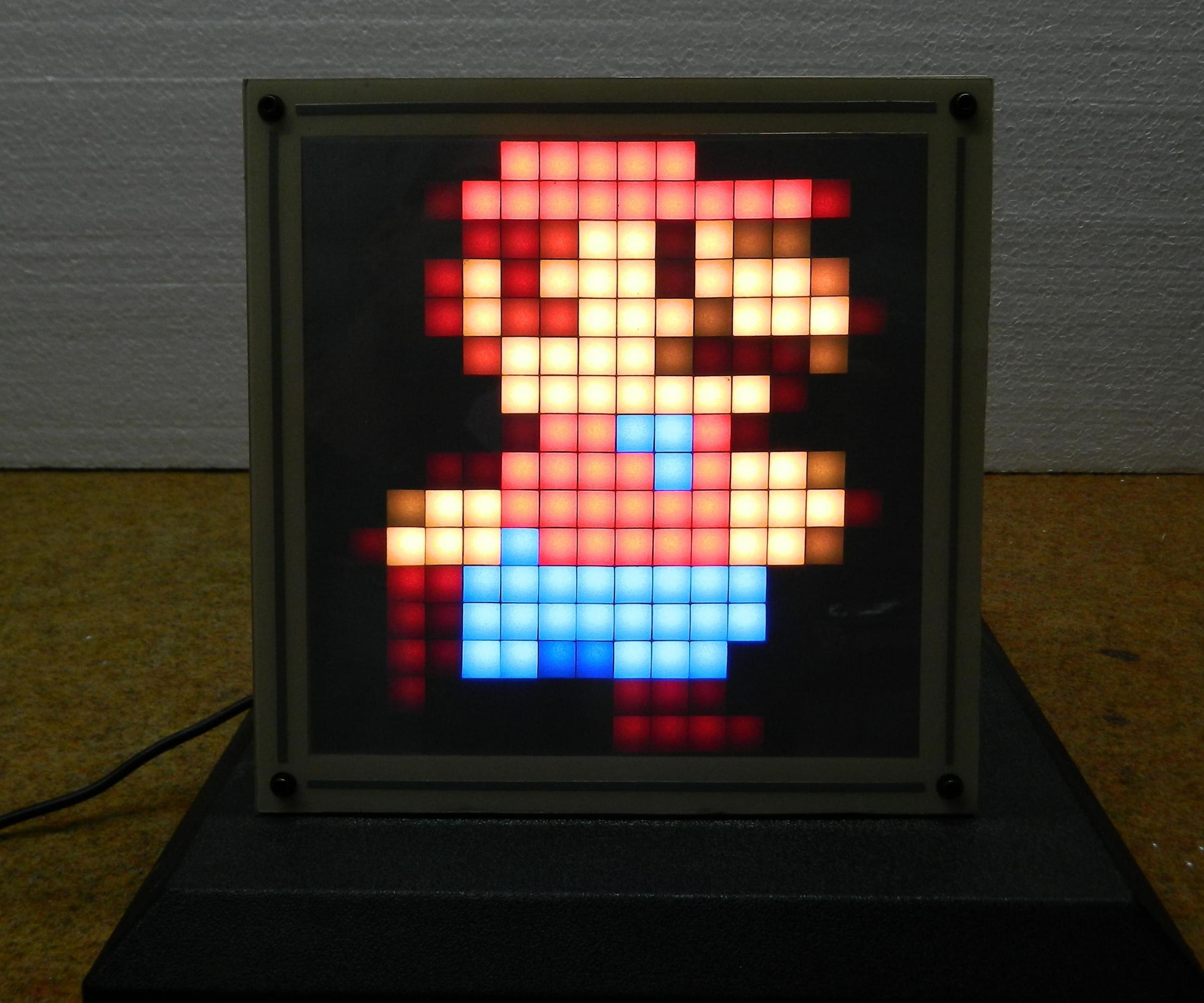 How to Control 16x16 WS2812 Led Matrix With Smartphone