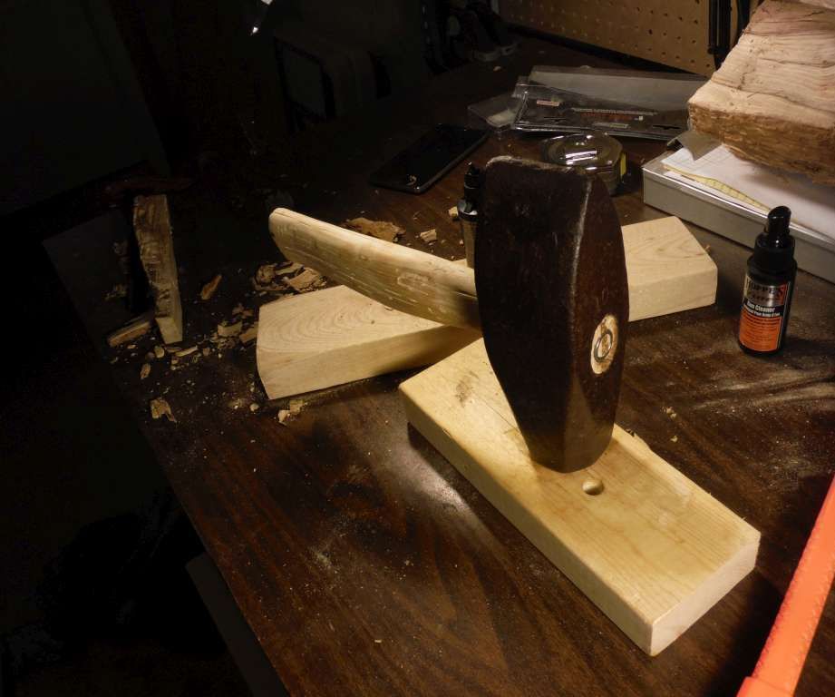 Make a Handle for an Antique Hammer