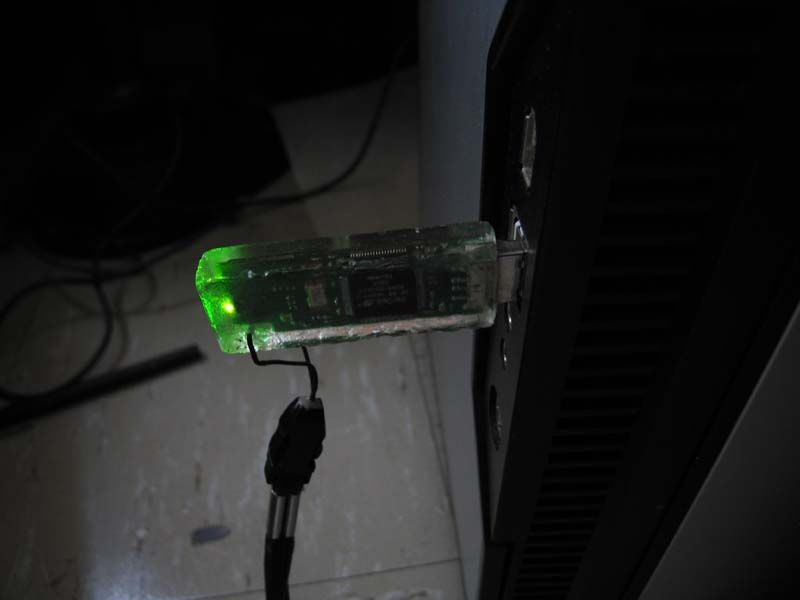 Clear USB Drive