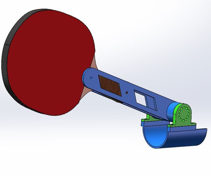 3D Printed Ping Pong Paddle Prosthetic 