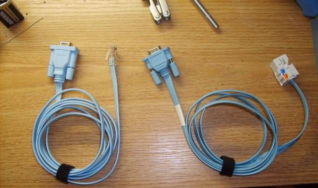 Cisco Console to Null Modem Serial Adapter