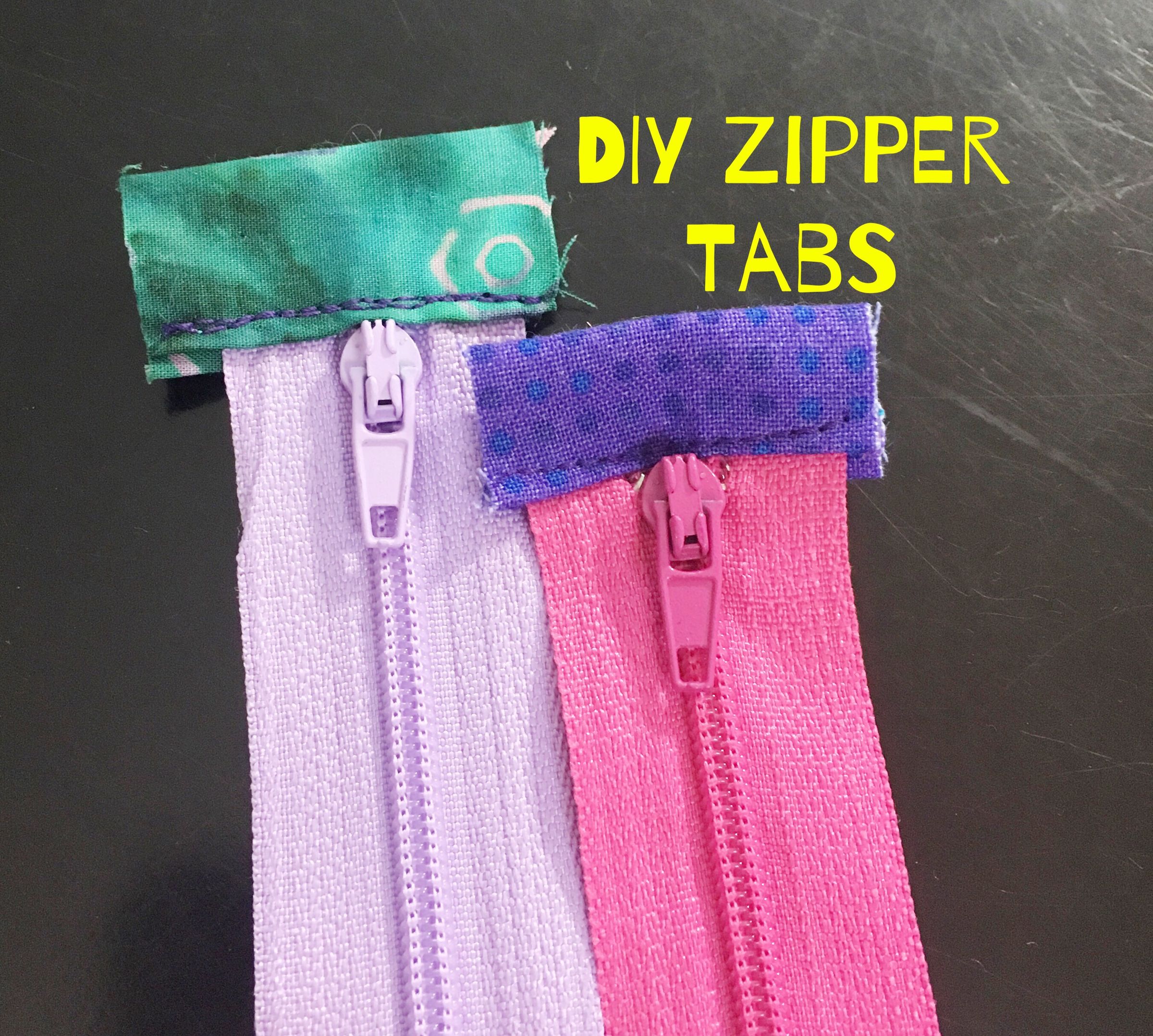 DIY Zipper Tabs 5 Steps Instructables