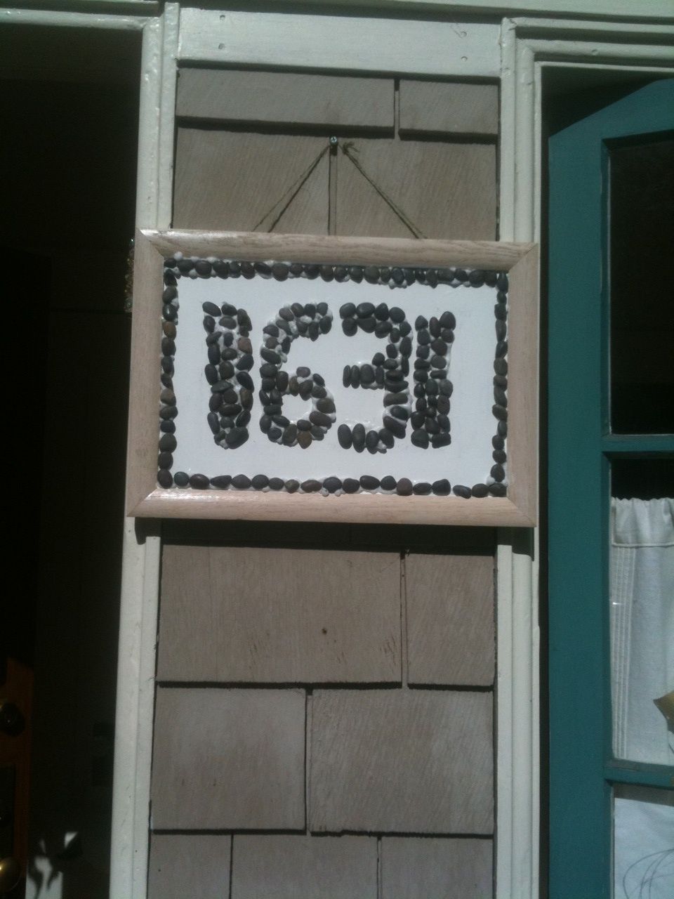 House Numbers Sign - Kids Project