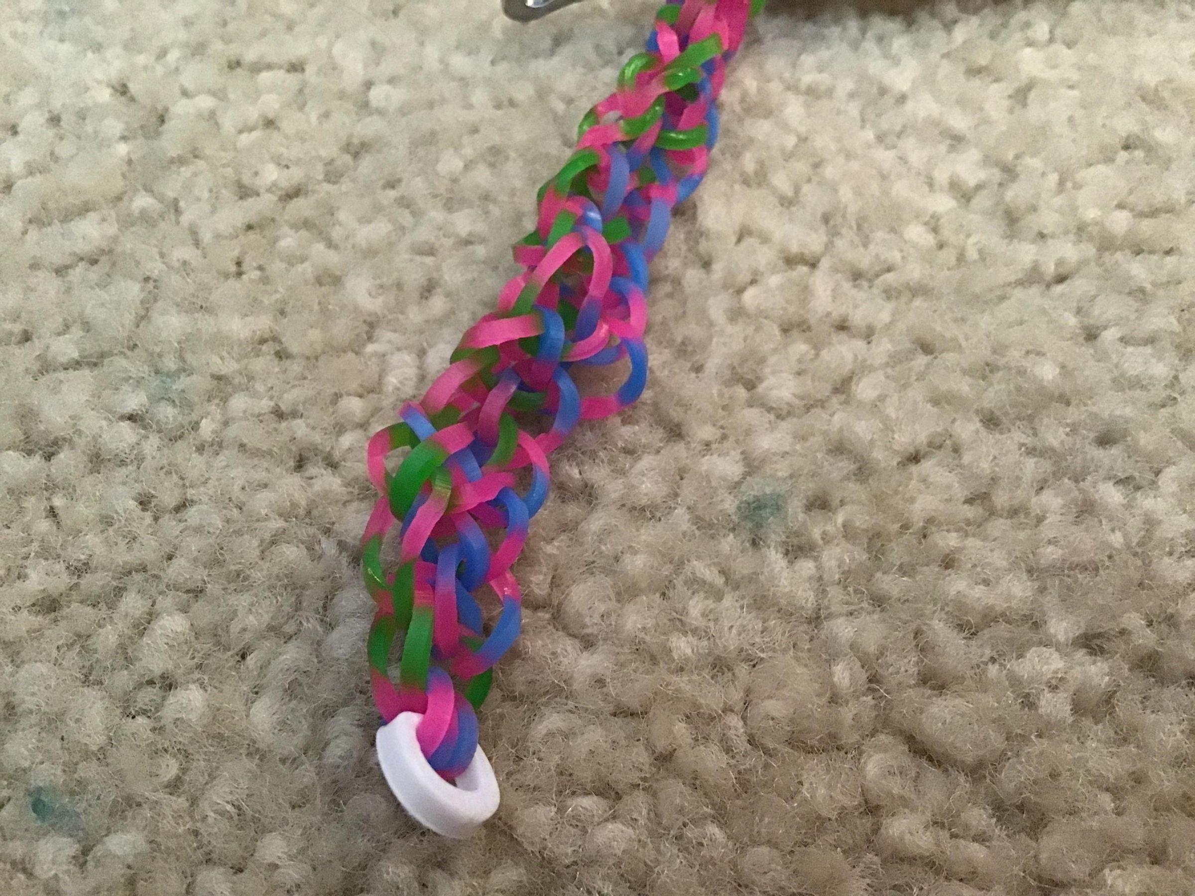 Rainbow Loom Taffy Braid Bracelet 14 Steps Instructables