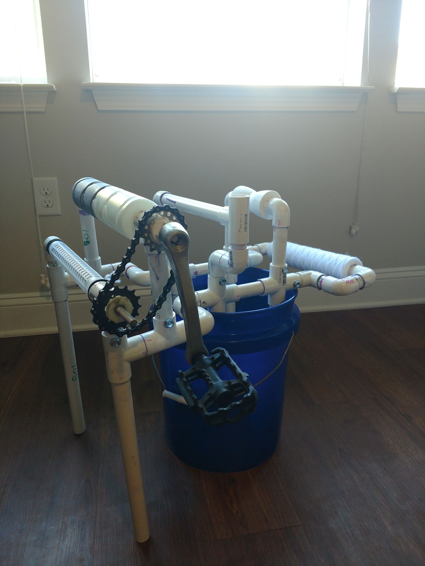 Water Filter Cleaning System (Rewind Filter) 8 Steps (with Pictures