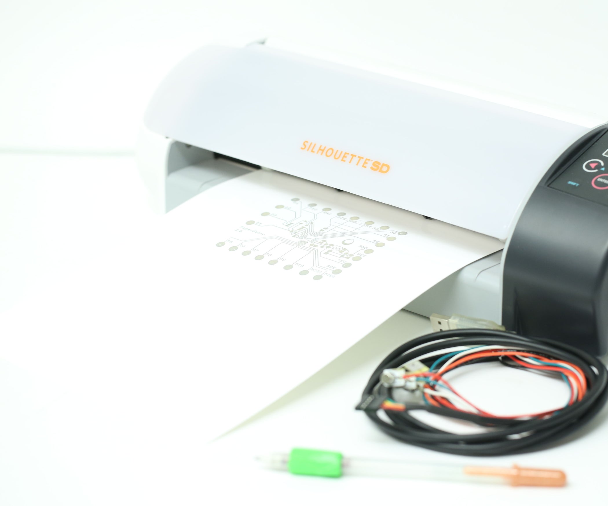 Paperduino 2.0 With Circuit Scribe - Paper Arduino : 7 Steps (with ...