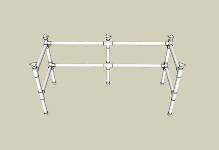 The $74 PVC Mega Awesome Super PVC Table : 8 Steps (with Pictures ...