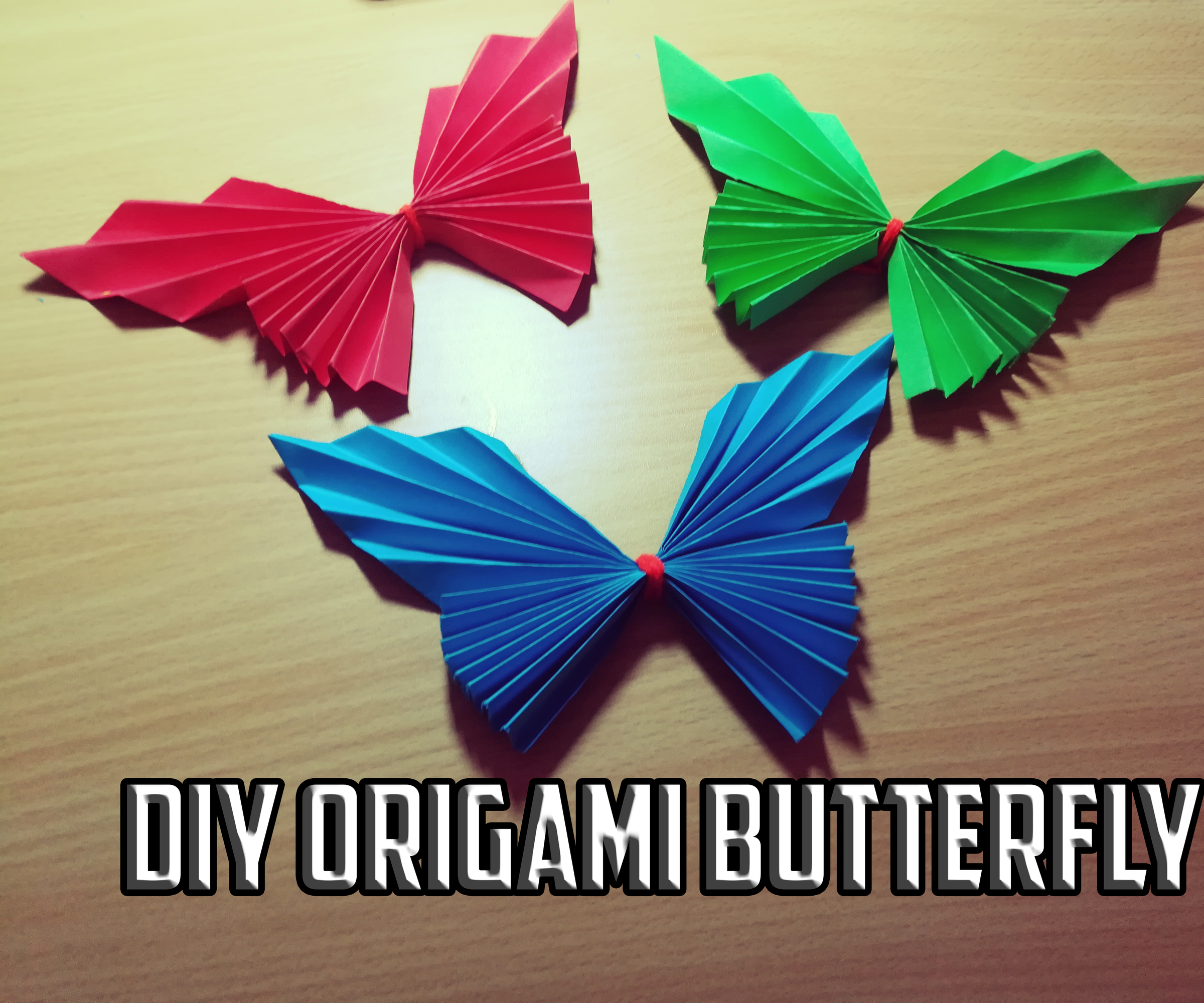 DIY Origami Butterfly