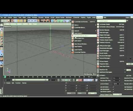 Create and Save Your Own Interface in Cinema 4D