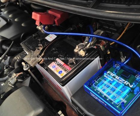 DIY Installation PIVOT Voltage Stabilizer and Grounding Cables in Car