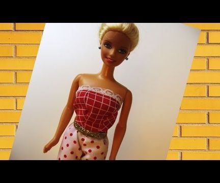 How to Make a No-Sew Doll Belt