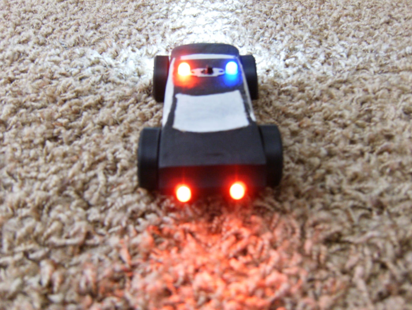 Pinewood Derby Police Car 6 Steps Instructables