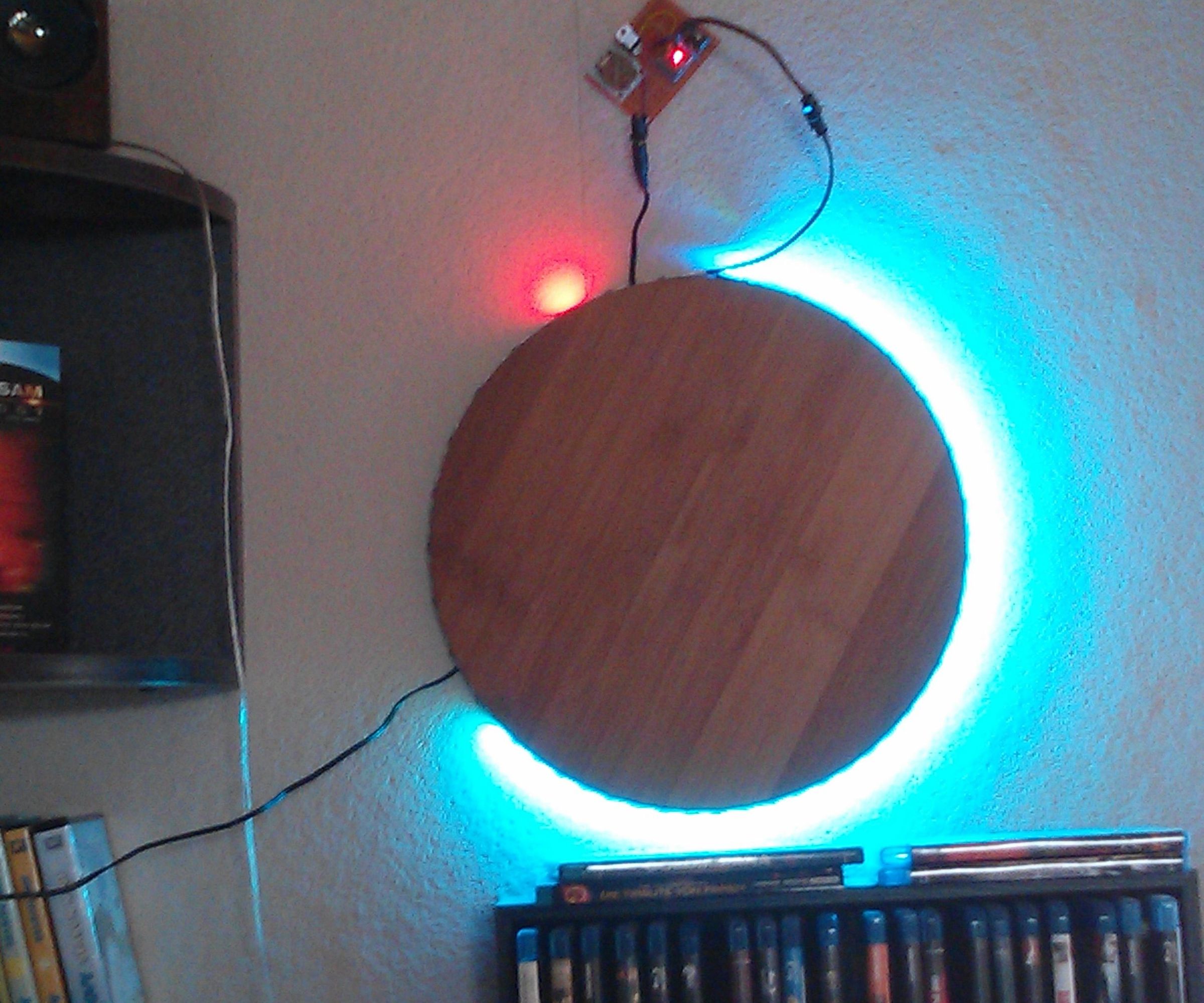 Bamboo digital clock