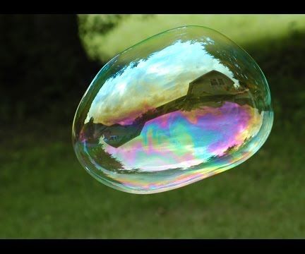 Big Bubble Solution in Home-How to Make a Bubble Solution in Home Using Sugar and Soap 