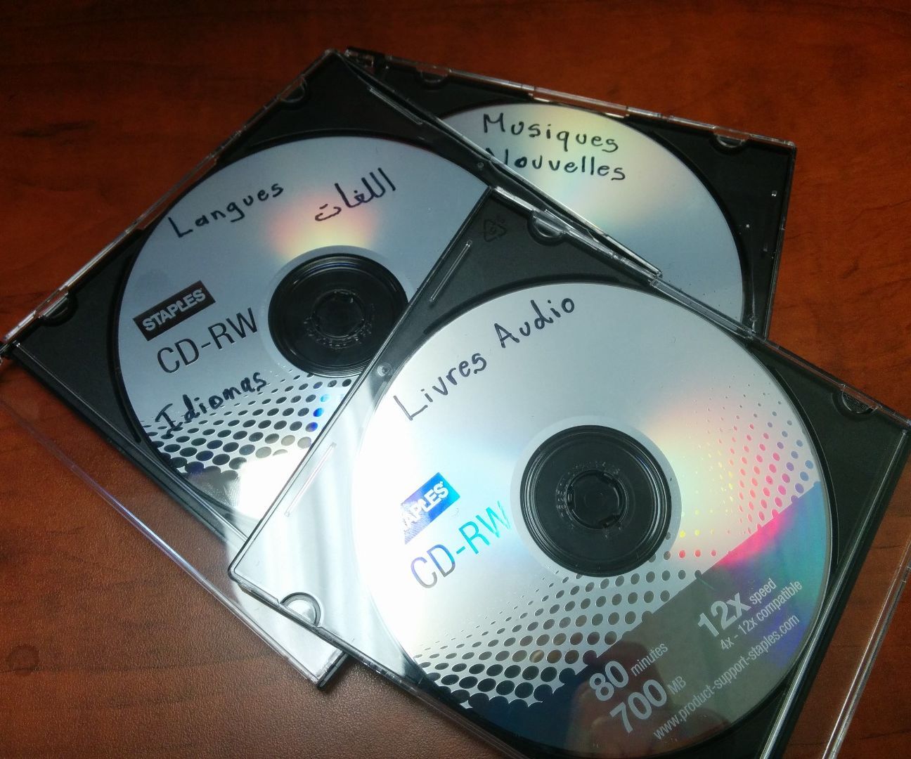 CD-RWs to Discover New Things!