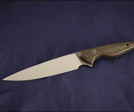 Knife Making: Flax Fiber Micarta