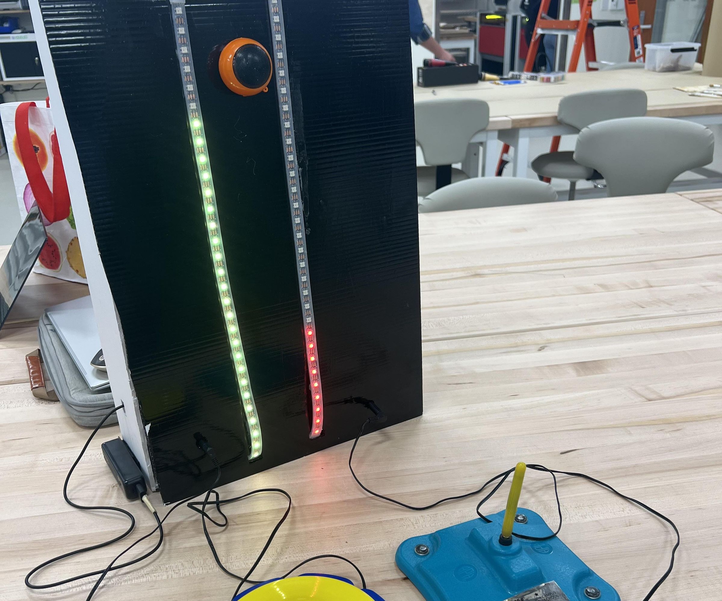 Assistive-Tech Two-Player Stacking Game