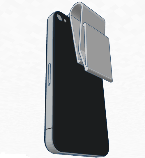 Iphone "Backpack" 3d money clip