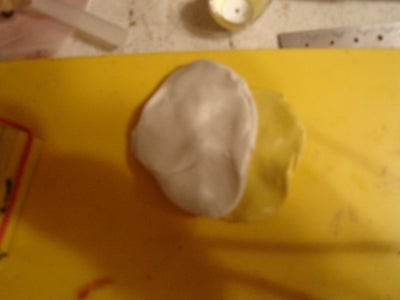 Mixing the Mold Putty