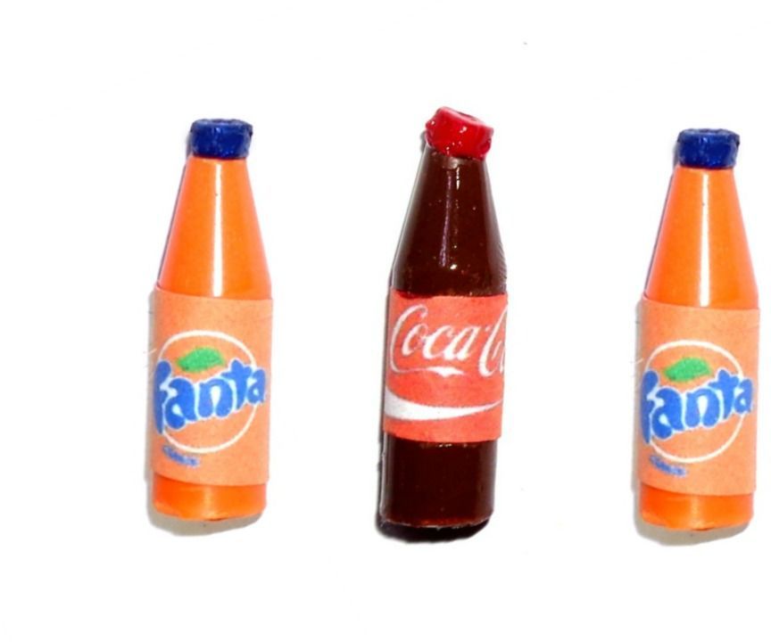 Diy Mini Soda Bottles Coca Cola Fanta