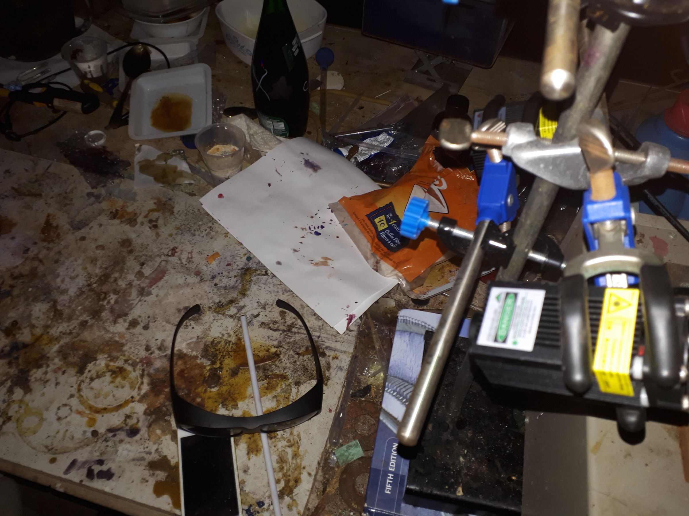 Fog Machine and Laser Combined Show. 4 Steps Instructables