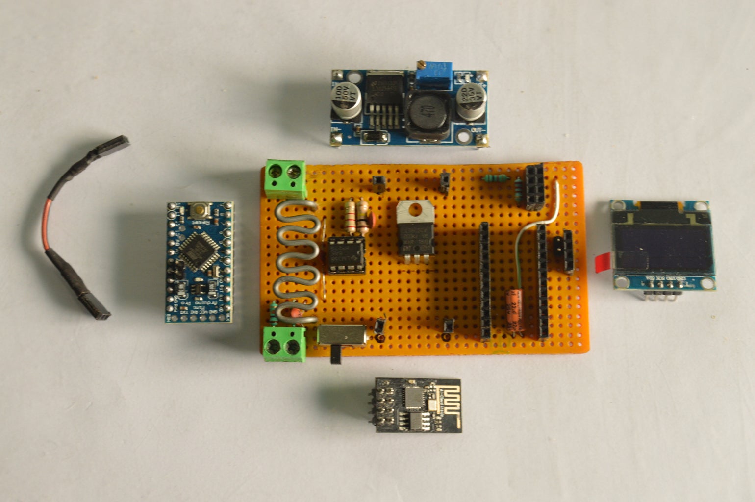 IoT Power Module: Adding an IoT Power Measurement Feature to My Solar ... Circuit Diagram