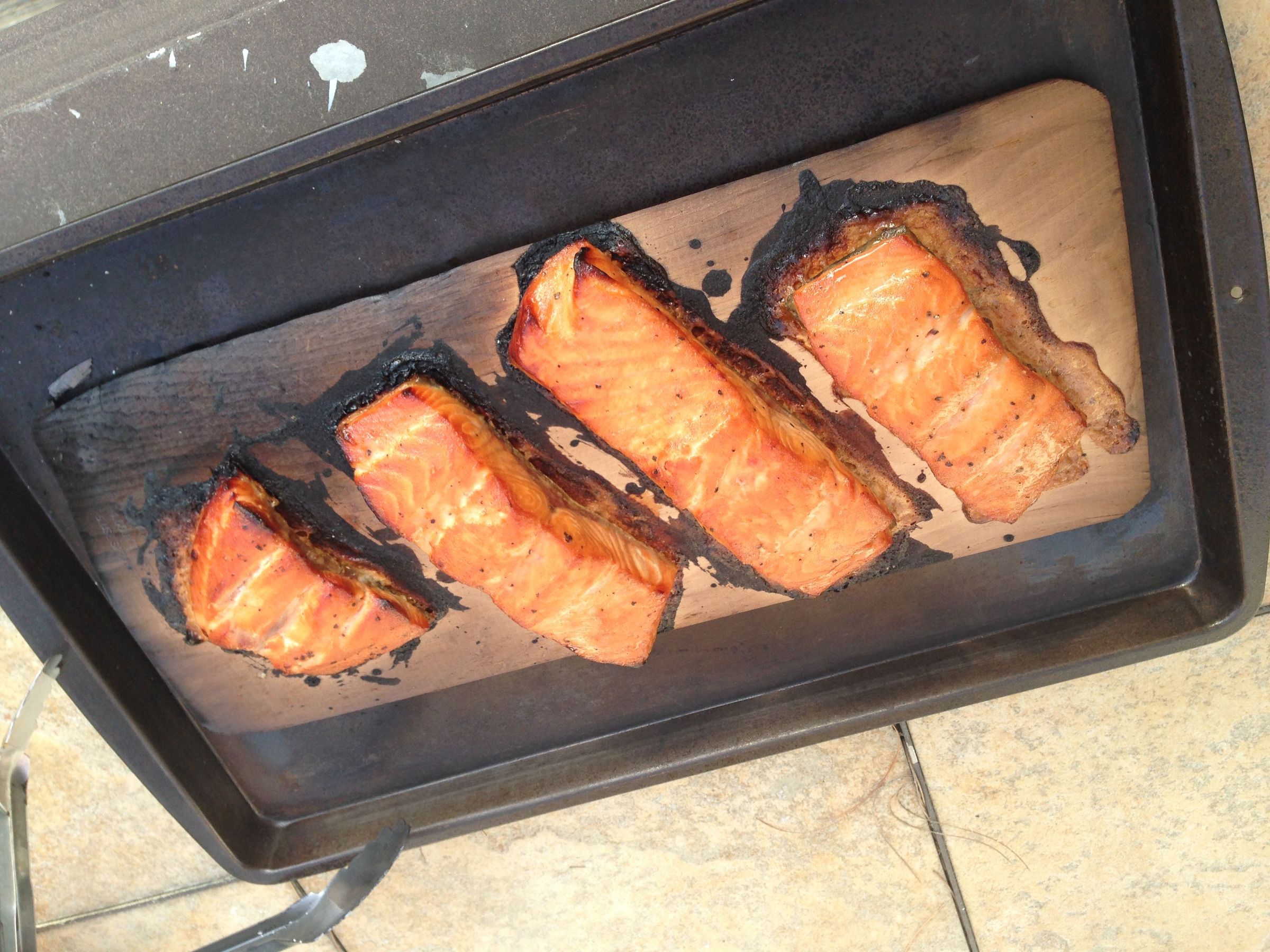 Maple Dijon Cedar Planked Salmon 8 Steps (with Pictures) Instructables