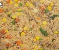 EASY VEGETABLE FRIED RICE.