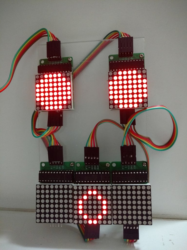 Controlling LED Matrix Array With Arduino Uno (Arduino Powered Robot ...