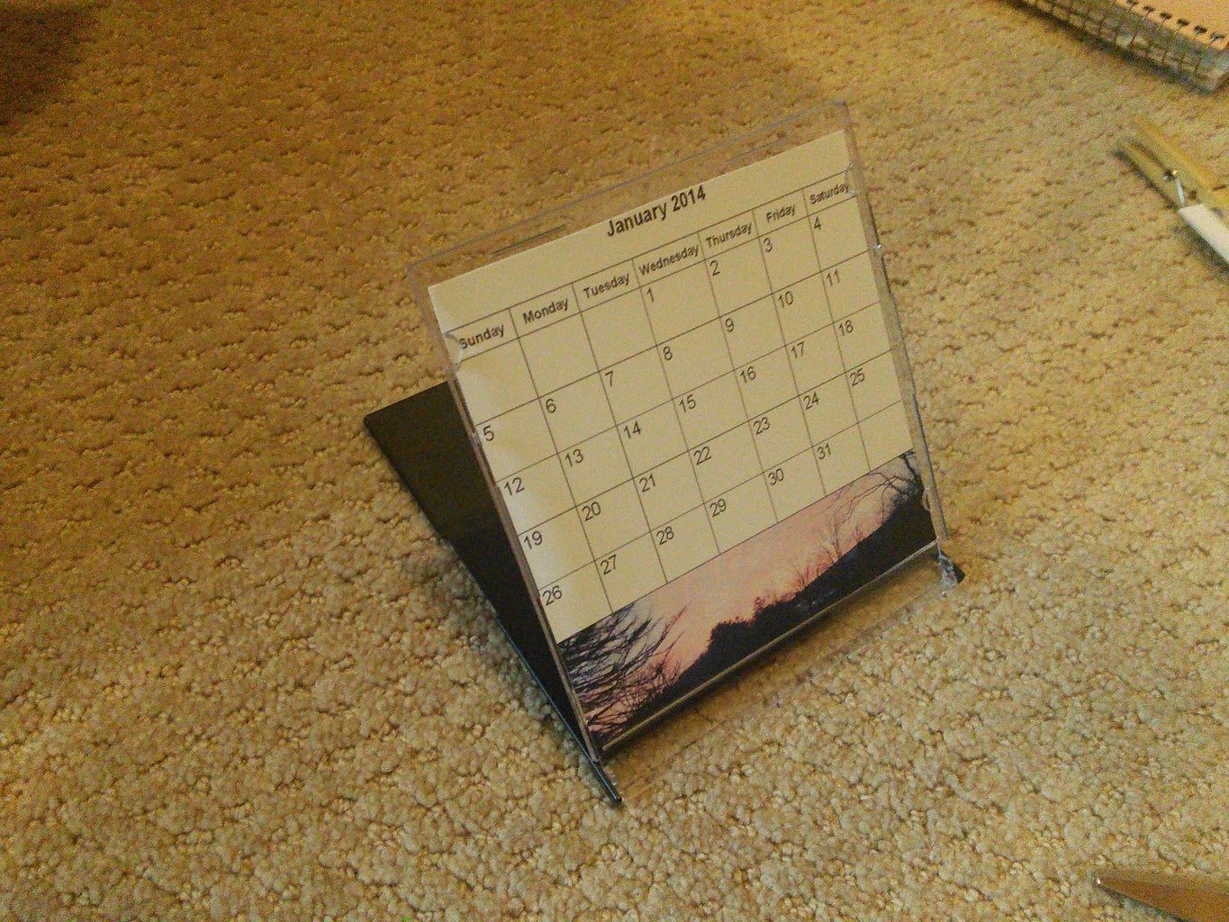 CD Case Calendar