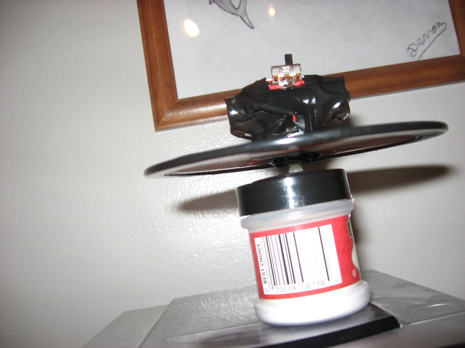 The Never Ending Top...until the Battery Dies